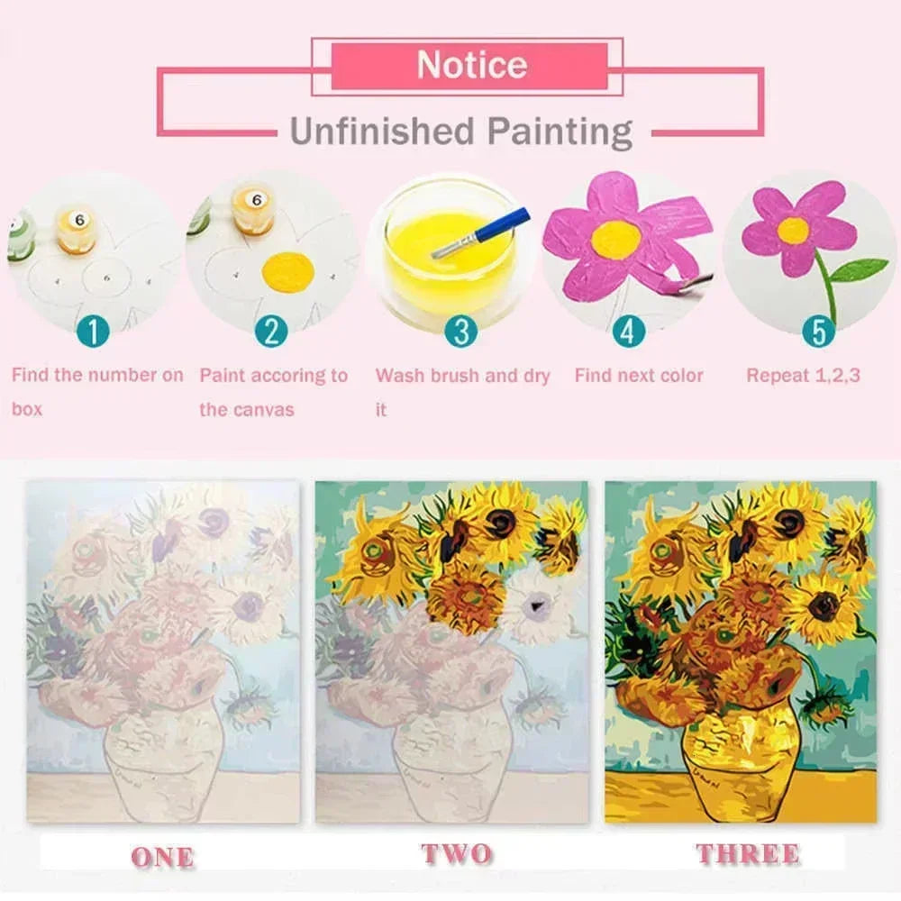 Paint by Number Kit – Schilder je eigen kunstwerk