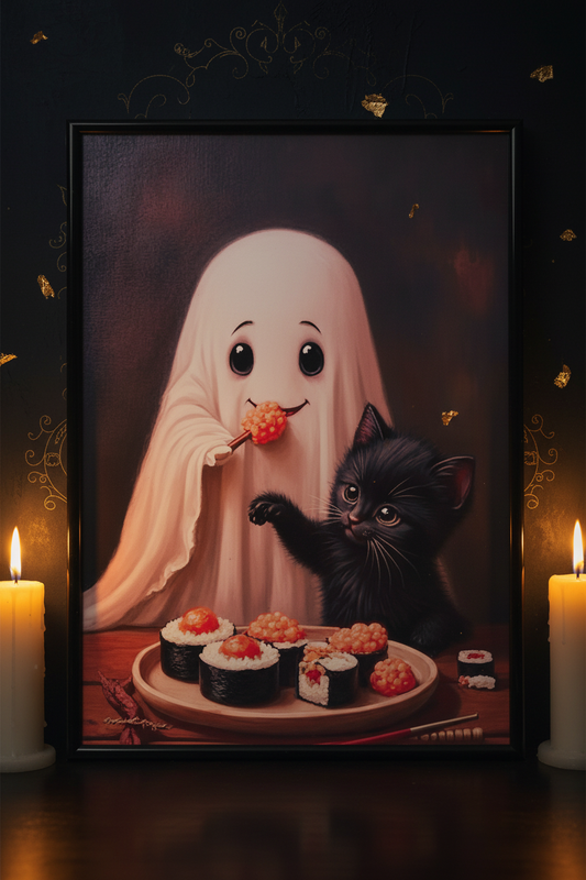 Ghost & Black Cat – Sushi Night